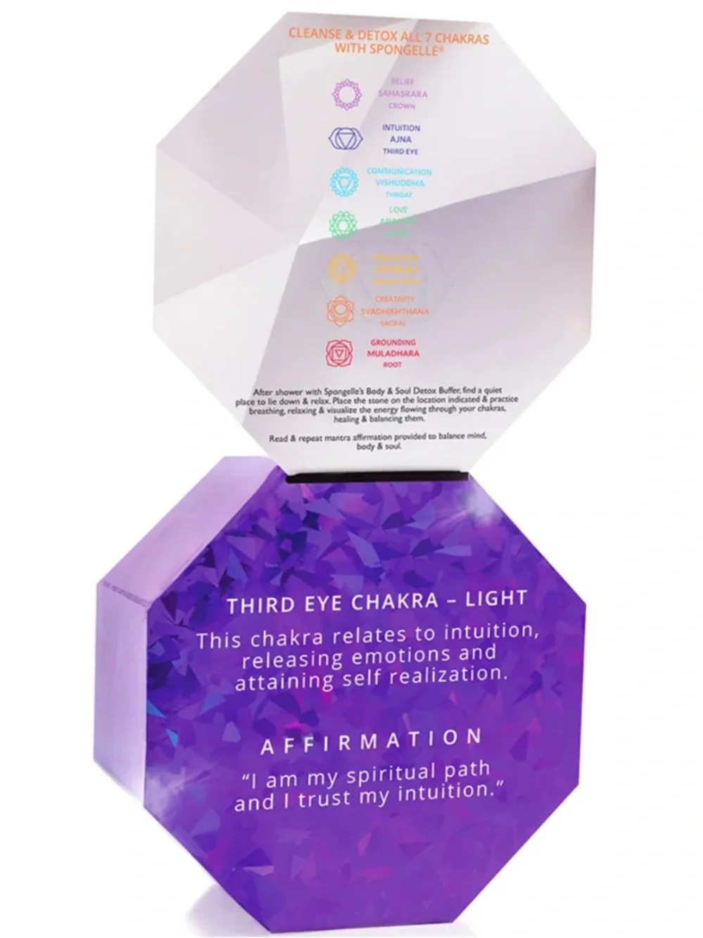 Spongelle Body & Soul Detox Buffer- Amethyst